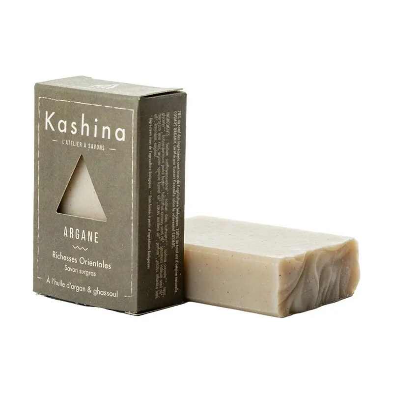 Savon Kashina Argane — à l'huile d'argan & ghassoul