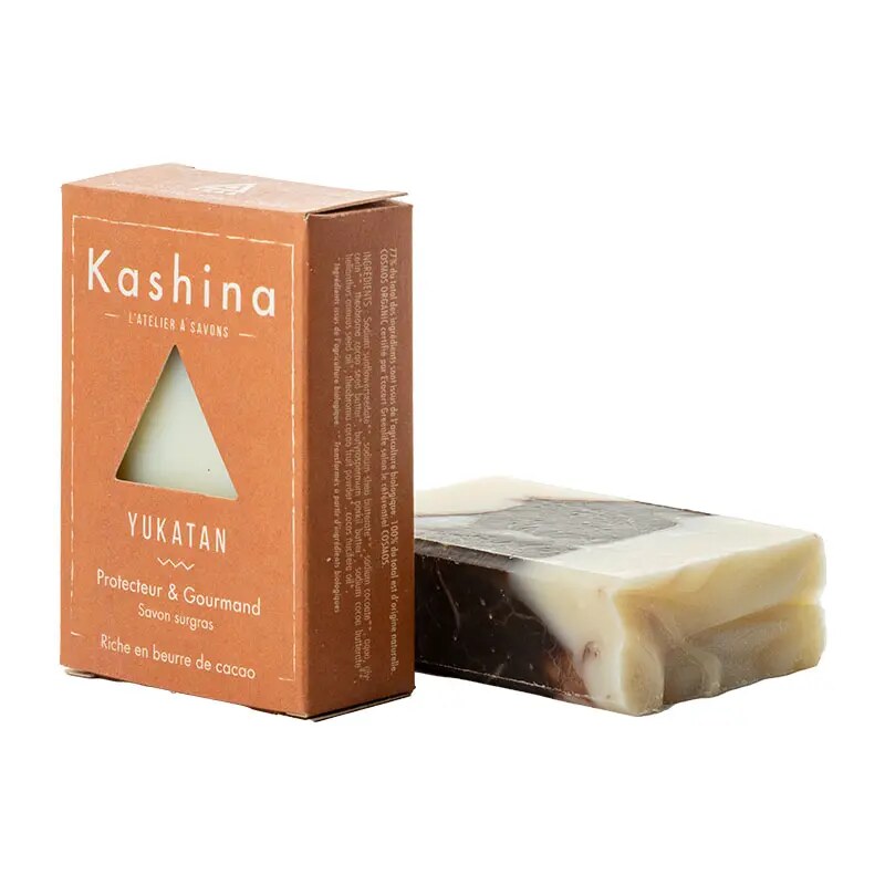 Savon Kashina Yukatán — riche en beurre de cacao, sans huile essentielle
